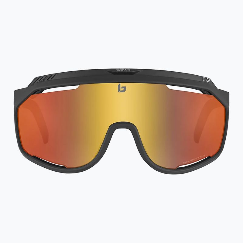Bollé Chronoshield black matte/phantom brown red photochromic sunglasses 2