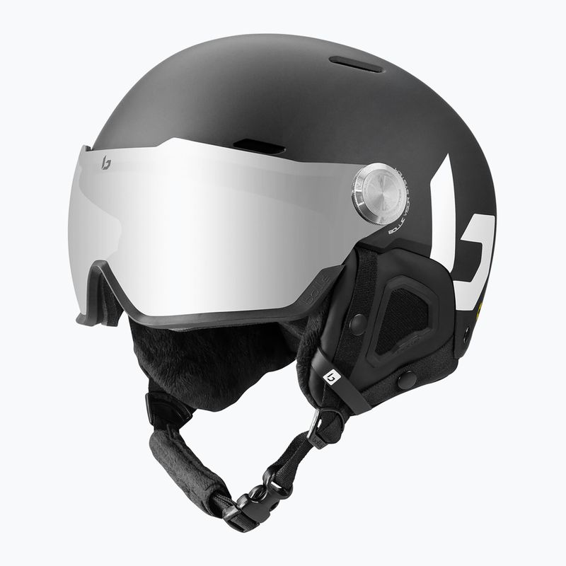 Ski helmet Bollé Might Visor black matte