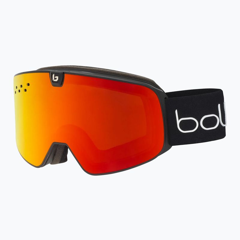 Bollé Nevada Neo black matte/sunrise&light vermillon blue ski goggles