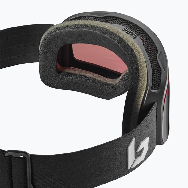 Bollé Nevada Small black corp matte/vermillon gun ski goggles 2