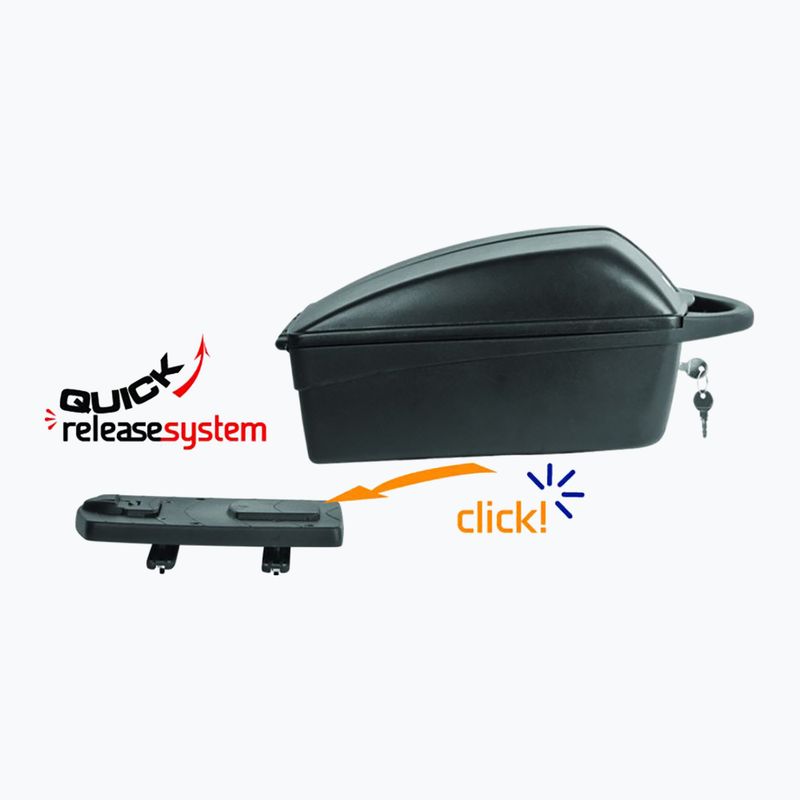 Bicycle rack case Polisport Top Case QRS 12 l black 8
