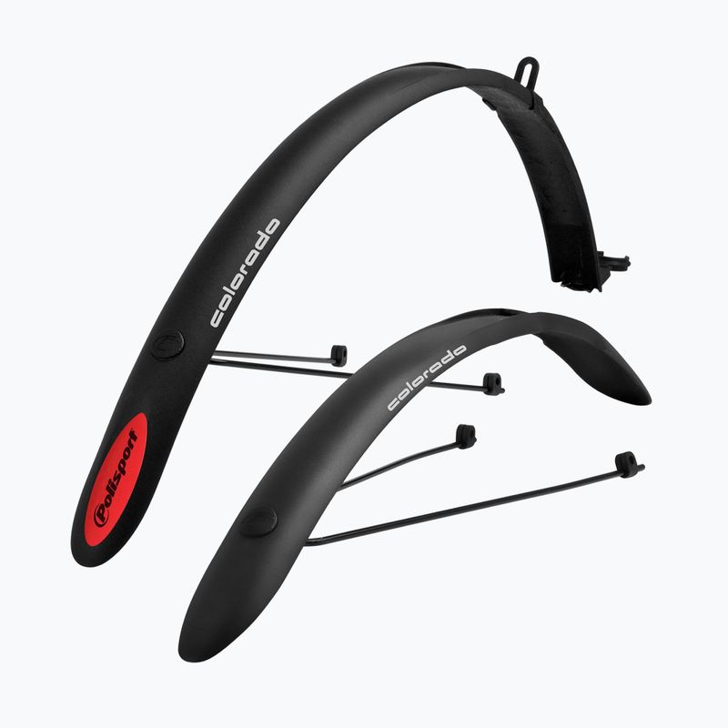 Polisport Colorado City/Road Set 28 V-Brake bike mudguards black MD 8626500001 8