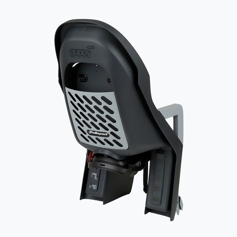 Child bike seat Polisport Guppy Maxi+ CFS dark grey/silver 2