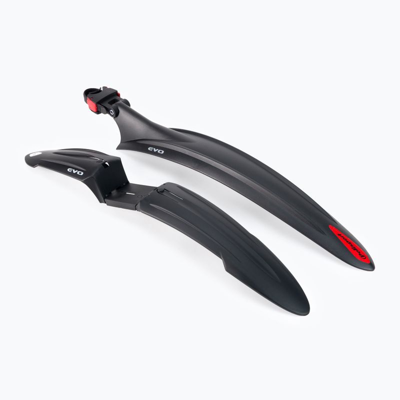 Polisport Cross Country Evo Set 24/26 Mtb black MD bicycle mudguards 8622100008