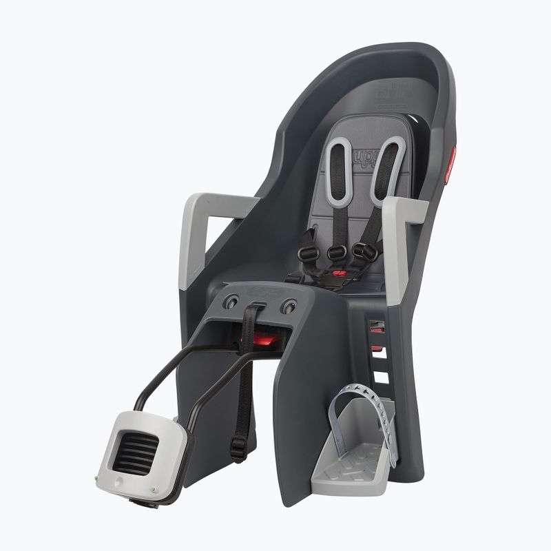 Child bike seat Polisport Guppy Maxi+ RS dark grey/silver