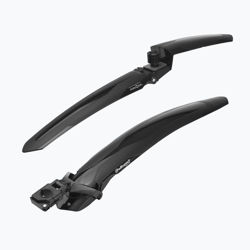 Polisport Mud-Pro MTB bike mudguards set black 2