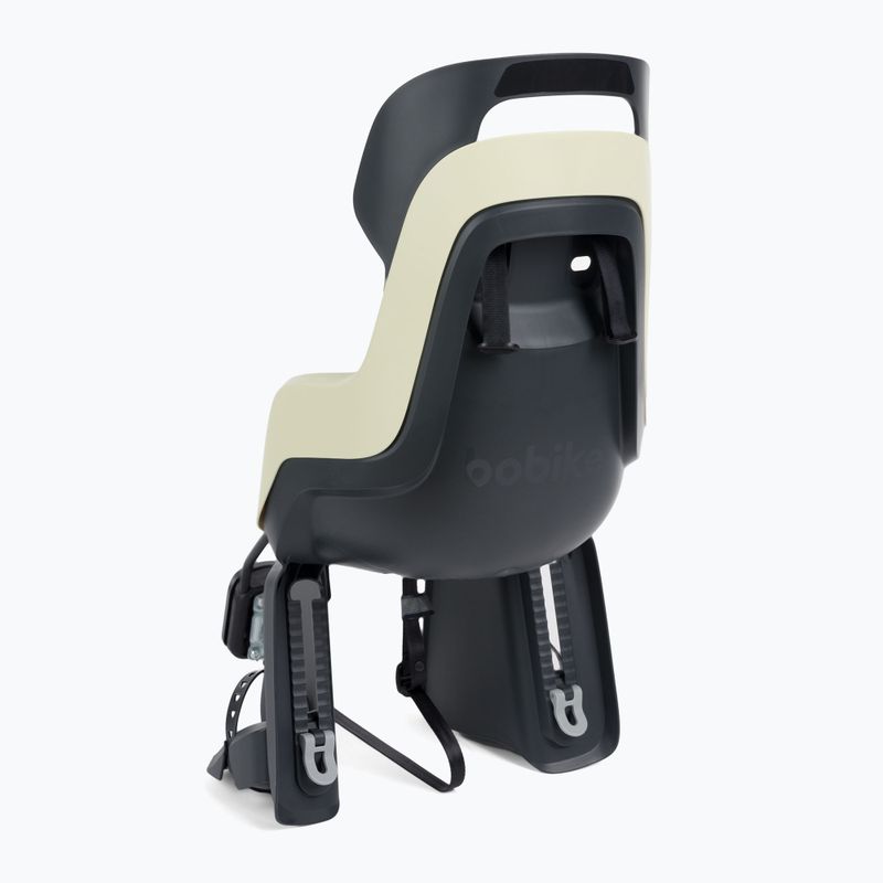 Rear bicycle seat for frame bobike Go 1P black and beige 8012400001 2