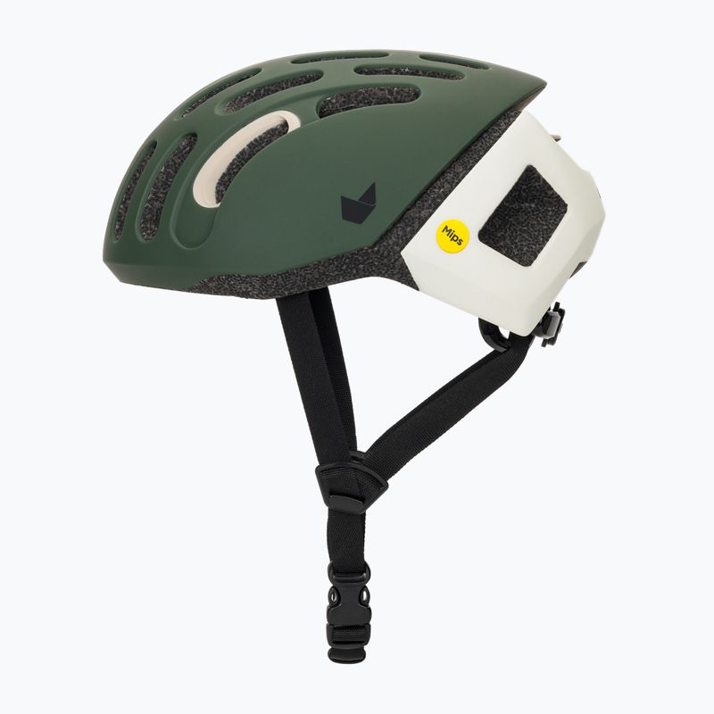 MTB bike helmet Catlike Whisper II green forest/white matte 3