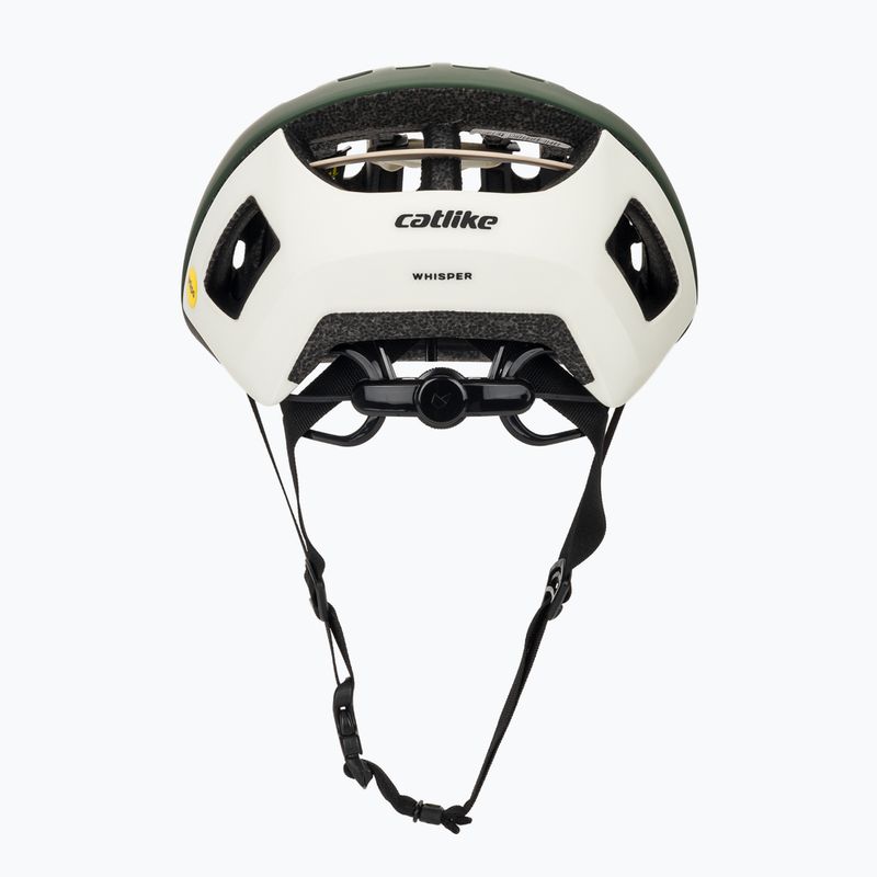 MTB bike helmet Catlike Whisper II green forest/white matte 4