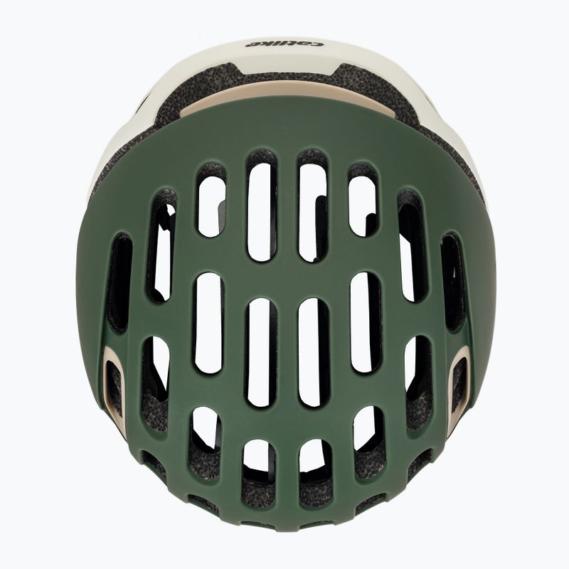 MTB bike helmet Catlike Whisper II green forest/white matte 6