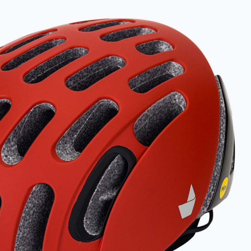 MTB bike helmet Catlike Whisper II red matte/black gloss 8