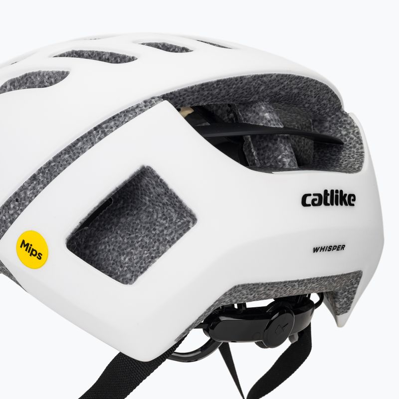 MTB bike helmet Catlike Whisper II star white matte 7