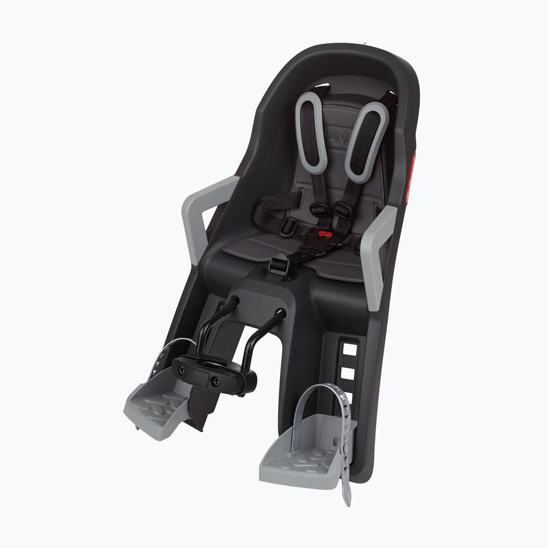 Child bike seat Polisport Guppy Mini+ FHT dark grey/silver 3