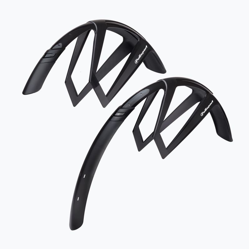 Polisport R-Mud Road Gravel set bike mudguards black