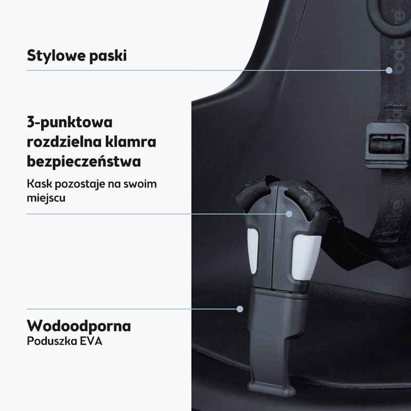 Bicycle seat bobike One Mini urban grey 6