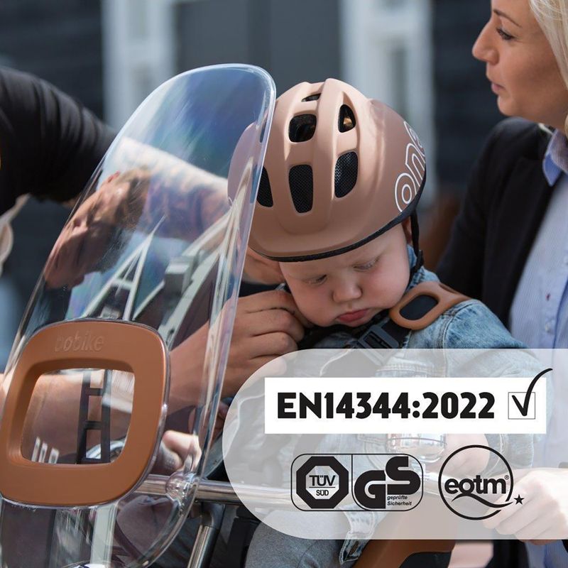 Bicycle seat bobike One Mini chocolate brown 8