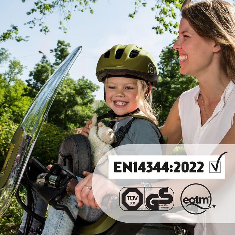 Bicycle seat bobike One Mini olive green 8