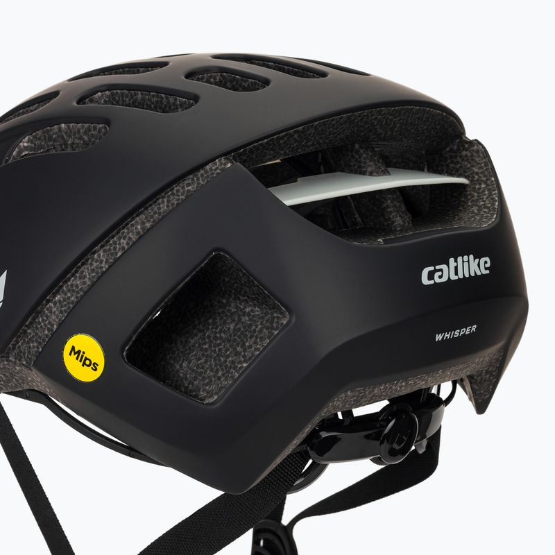 MTB bike helmet Catlike Whisper II black matte 7