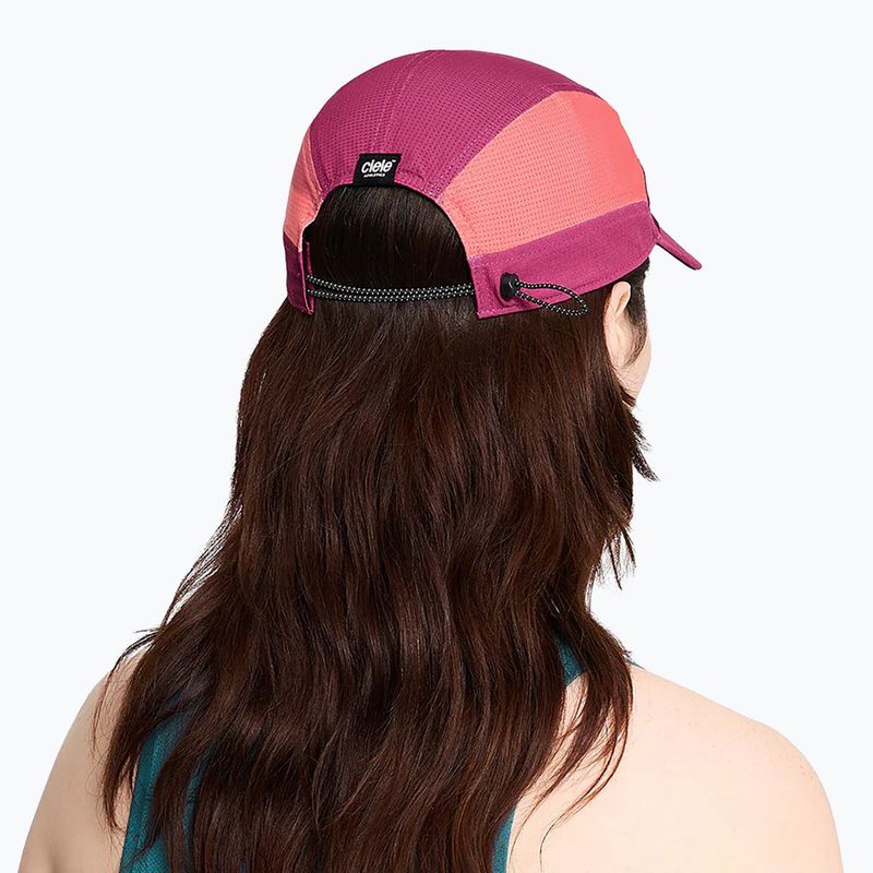 Baseball cap Ciele Athletics FSTCap SC Field Iconic SL mulberry bocasana 6