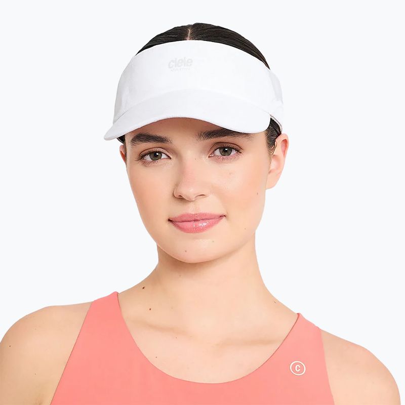 Running visor Ciele Athletics FSTVisorSC Classic AthleticsSL white 4