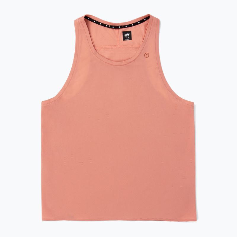 Men's running top Ciele Athletics FST Signlet 2 rosedawn 3
