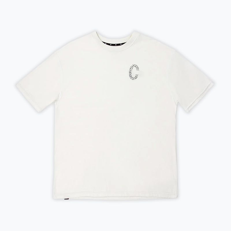 Men's running T-shirt Ciele Athletics NSP HV ''C" off white 3