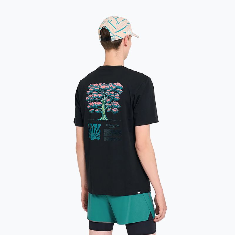 T-shirt Ciele Athletics OR Run The Running Tree black 3