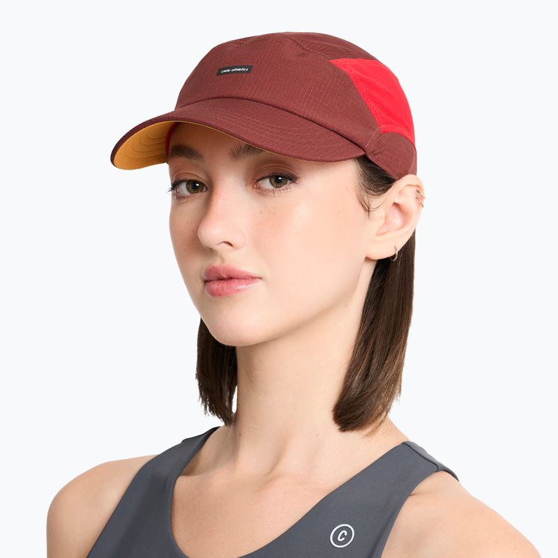 Baseball cap Ciele Athletics GOCap Field IconicBar SL andorra/red 5