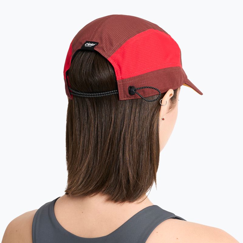Baseball cap Ciele Athletics GOCap Field IconicBar SL andorra/red 6