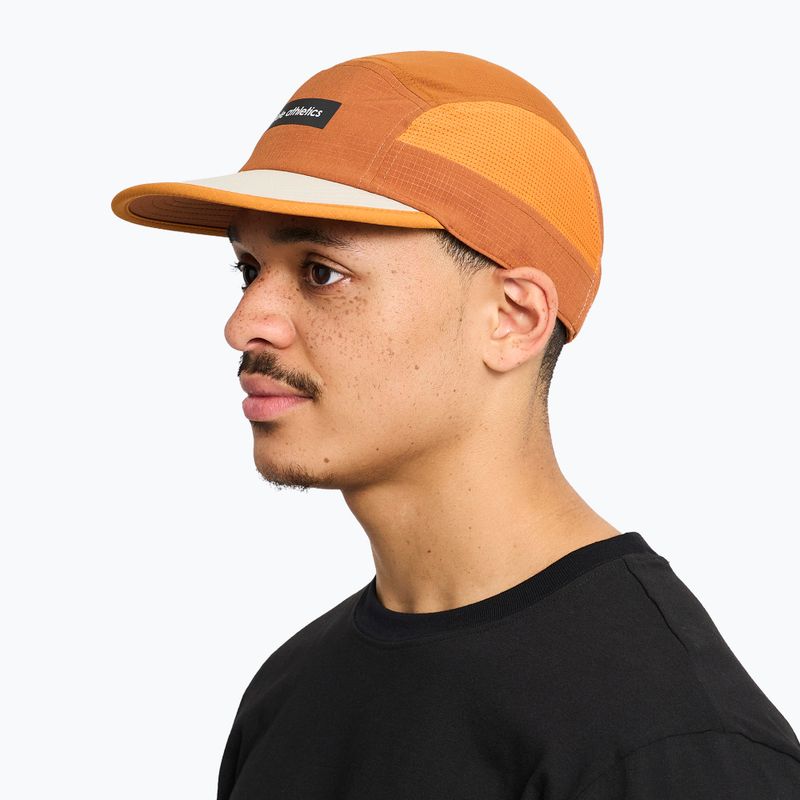 Baseball cap Ciele Athletics GOCap Field Iconic Bar ginger bread/sunset 6