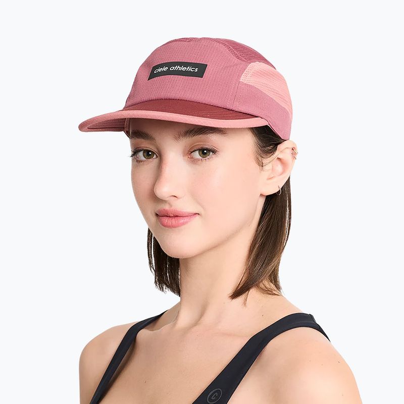 Baseball cap Ciele Athletics GOCap Field Iconic Bar penny/rose dawn 5