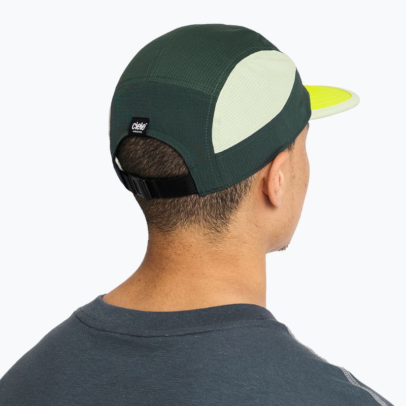 Baseball cap Ciele Athletics GOCap Field Iconic Bar spruce/light moss 6
