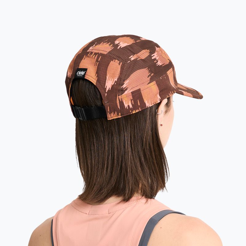 Baseball cap Ciele Athletics GOCap Field AllOverPrint Cheetah oak 6