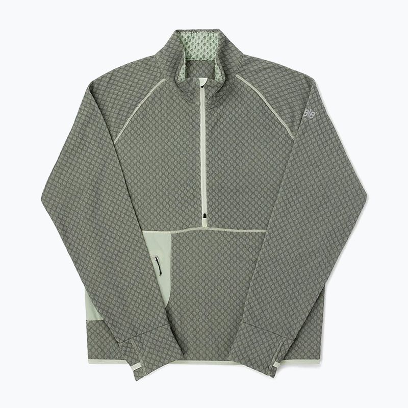 Men's running sweatshirt Ciele Athletics VLVHalfzip light moss