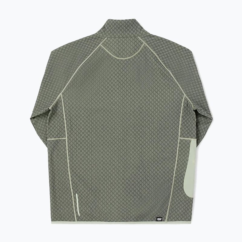 Men's running sweatshirt Ciele Athletics VLVHalfzip light moss 2