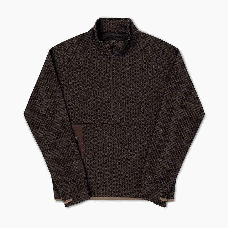 Men's running sweatshirt Ciele Athletics VLVHalfzip oak