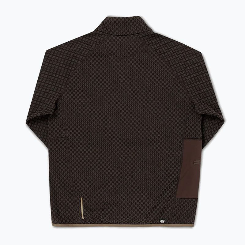 Men's running sweatshirt Ciele Athletics VLVHalfzip oak 2