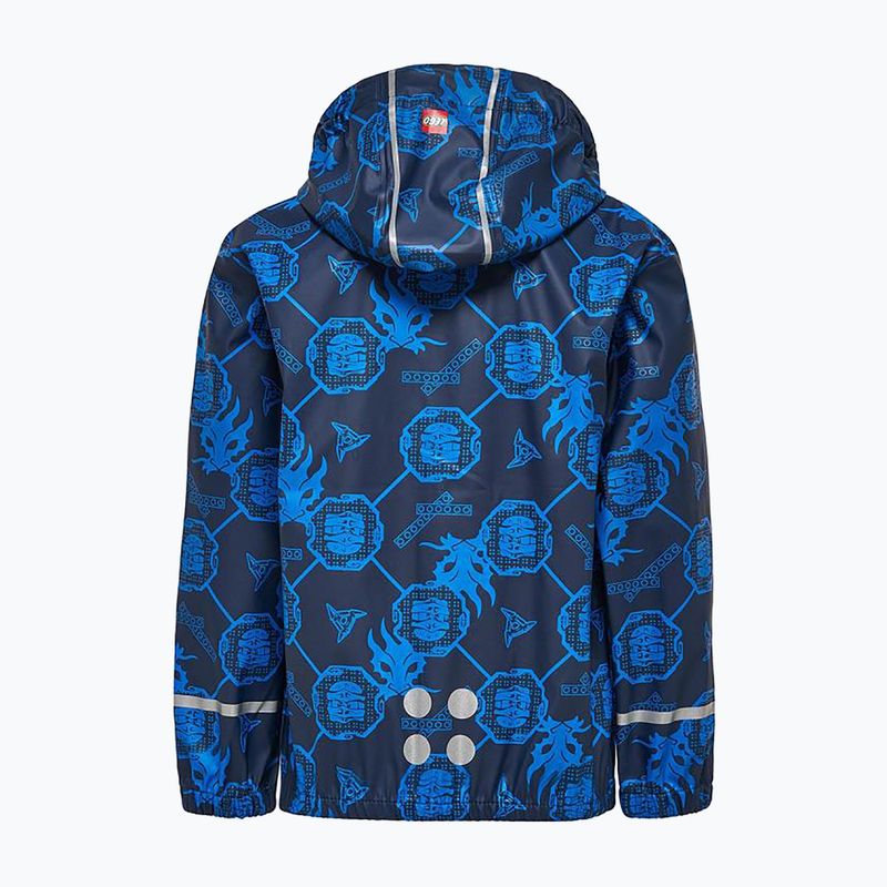 LEGO Jonathan 103 children's rain jacket navy blue 19458 2