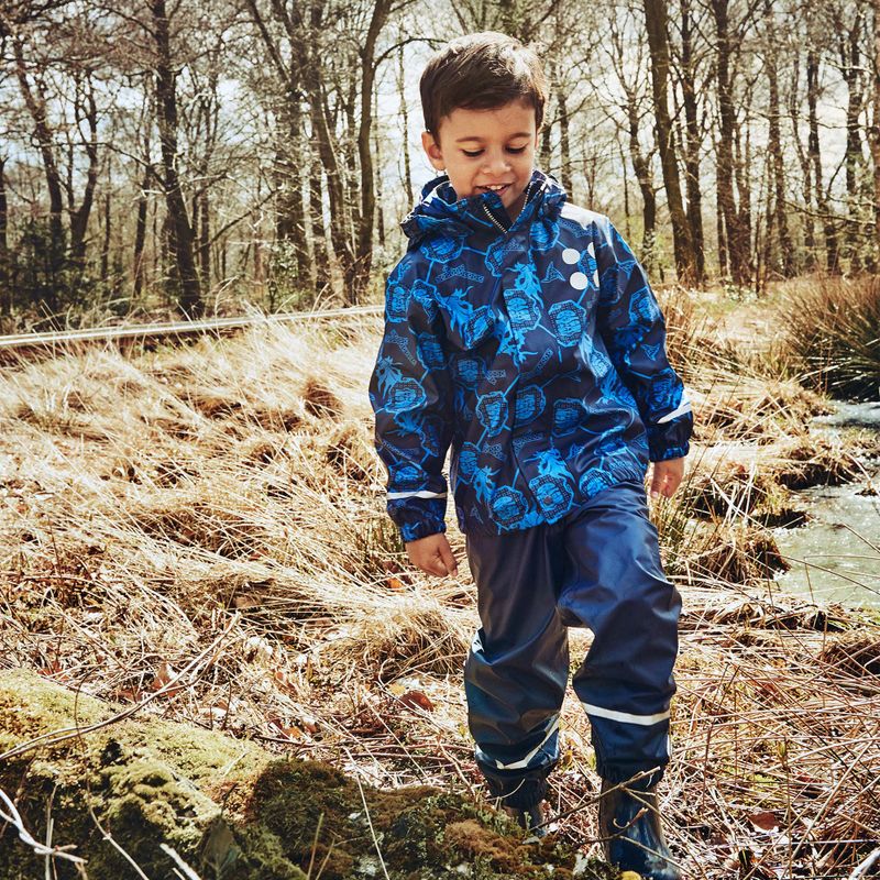 LEGO Jonathan 103 children's rain jacket navy blue 19458 4