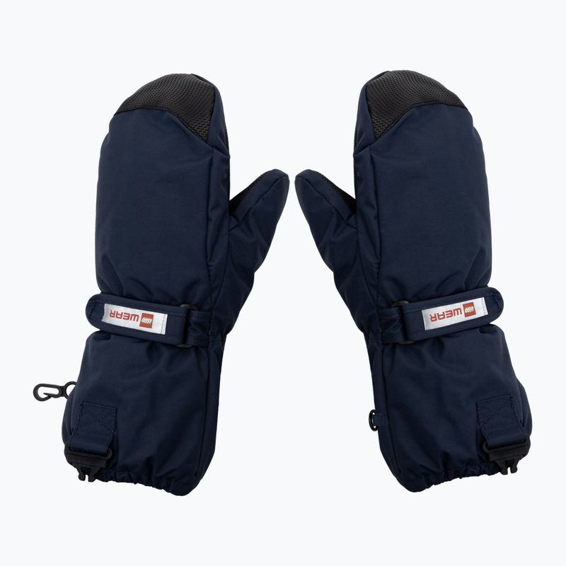 LEGO Lwatlin 706 children's ski gloves navy blue 22870 3