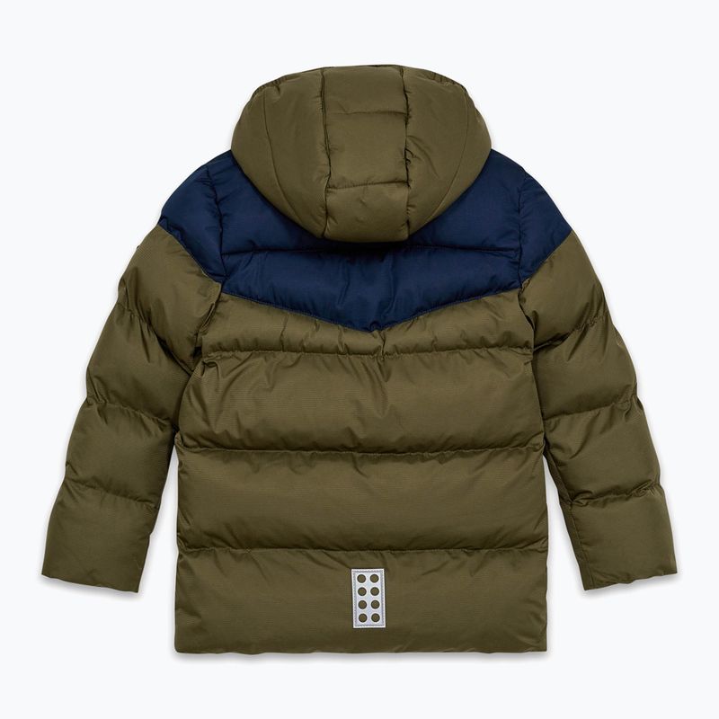 LEGO Lwjebel 733 dark khaki children's winter jacket 2