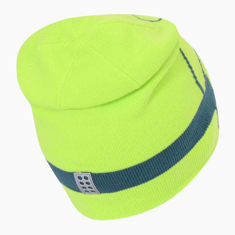 Children's winter cap LEGO Lwazun 723 lime green S24 2