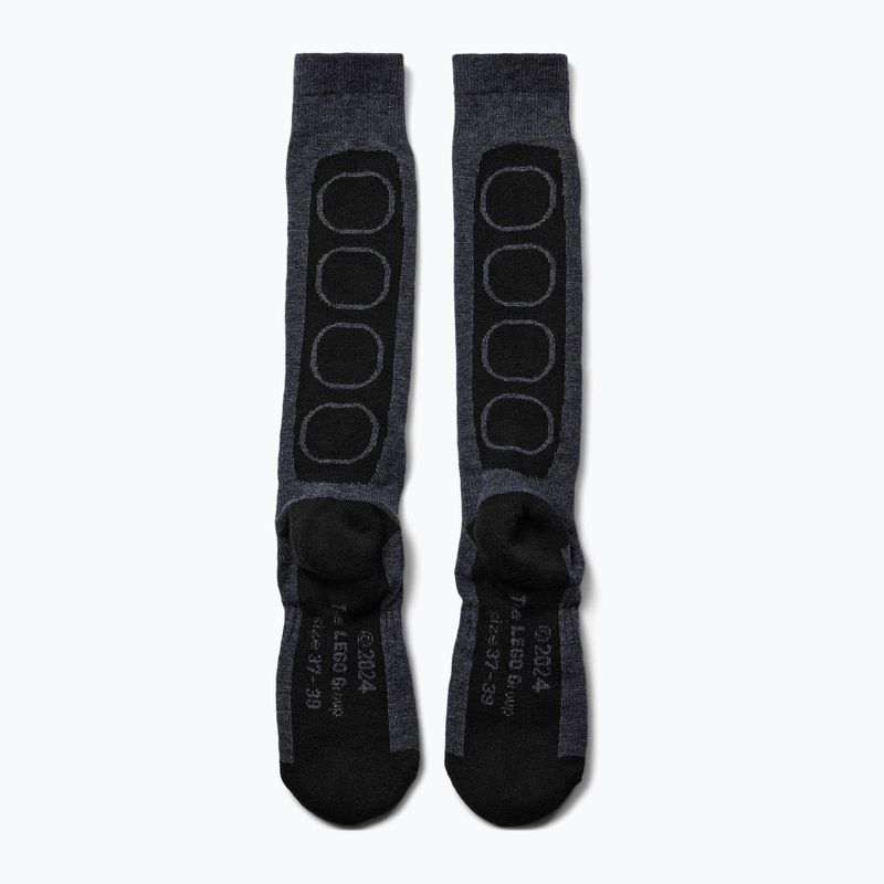 Children's ski socks LEGO Lwazun 700 black 2