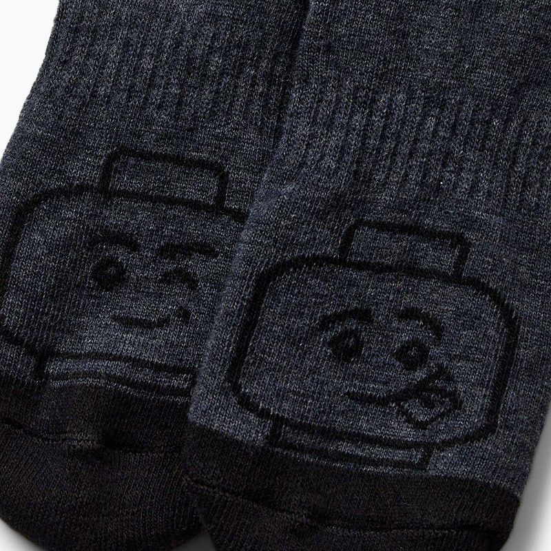 Children's ski socks LEGO Lwazun 700 black 3