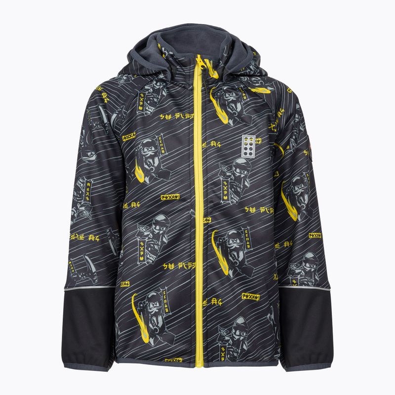 Children's softshell jacket LEGO Lwsejoun 602 black 11010495