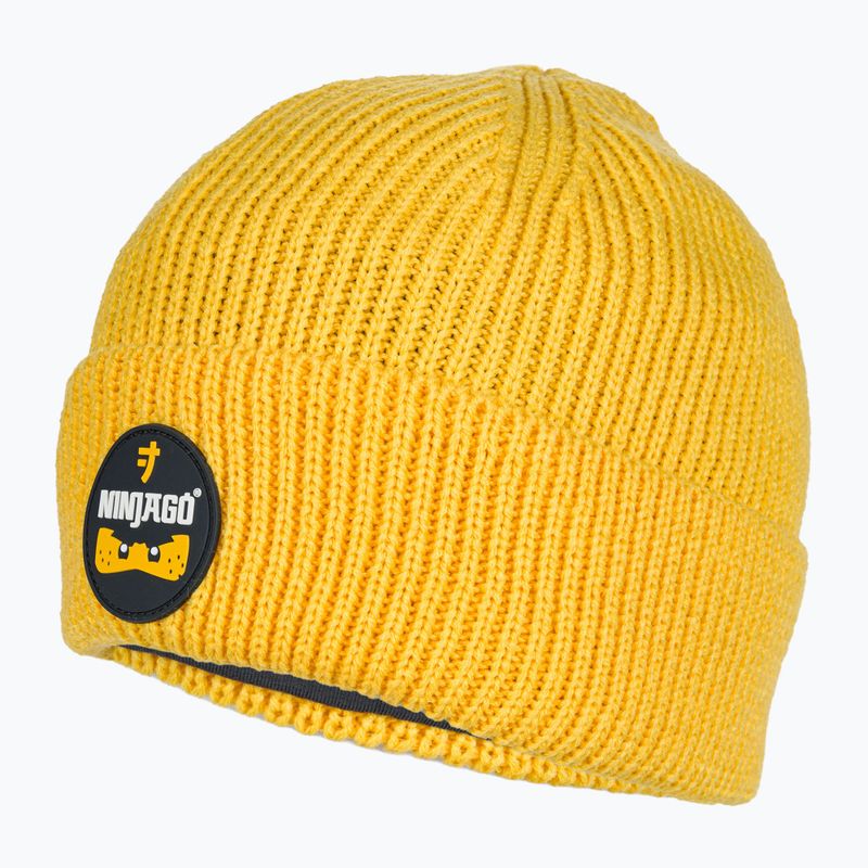 LEGO Lwasmus children's ski cap yellow 3