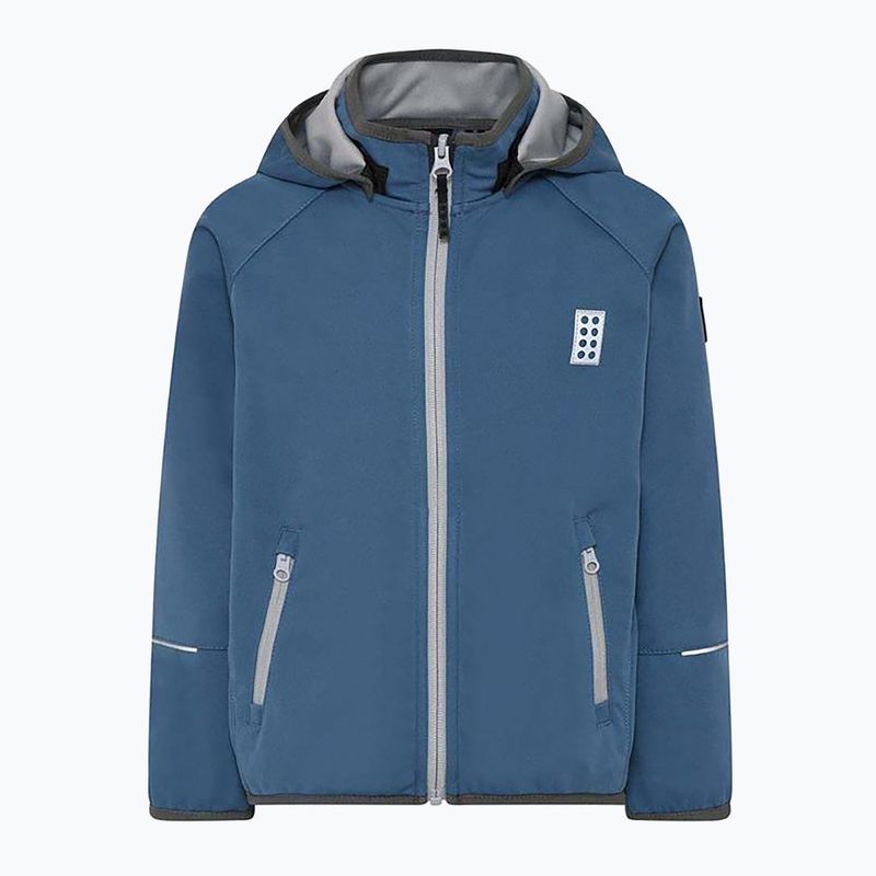 Children's softshell jacket Lego Lwsefrit 200 blue