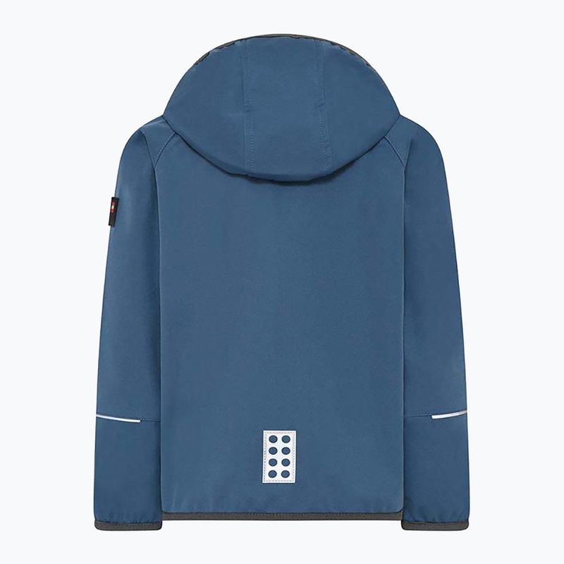 Children's softshell jacket Lego Lwsefrit 200 blue 2