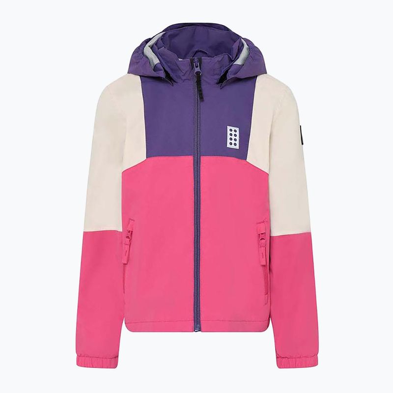 Children's rain jacket Lego Lwjochy 200 purple