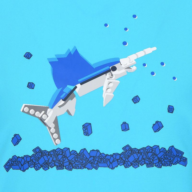 LEGO Lwalex children's swimming shirt 307 blue 11010634 3